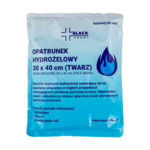 opatrunek hydrożelowy na twarz longbow 30 x 40 cm