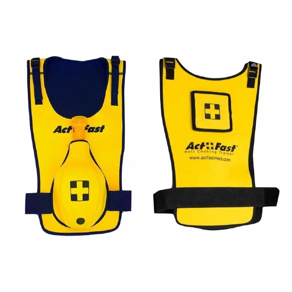 Act Fast Child kamizelka do treningu chwytu Heimlicha yellow