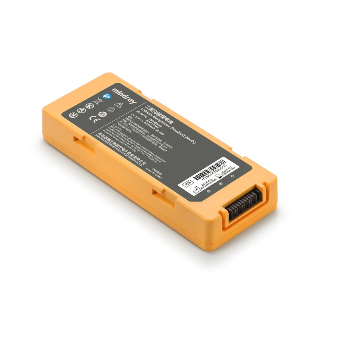Bateria Li MnO2 4200mAh do defibrylatora AED Mindray BeneHeart serii C