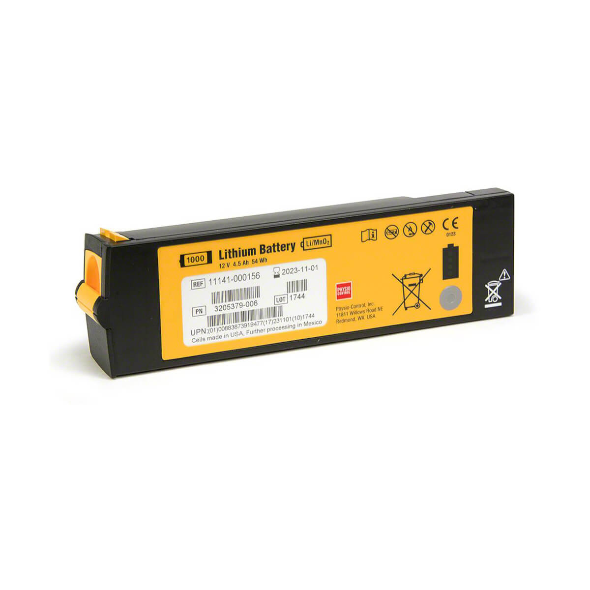 Bateria do defibrylatora AED LIFEPAK
