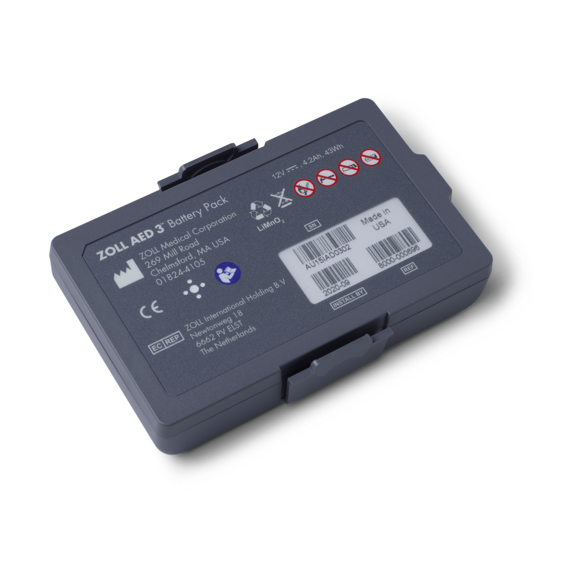 Bateria do defibrylatora AED ZOLL AED