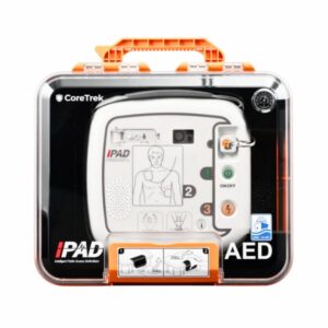 defibrylator cu medical ipad sp1 coretrek półautomatyczny AED w szczelnej walizce IP66