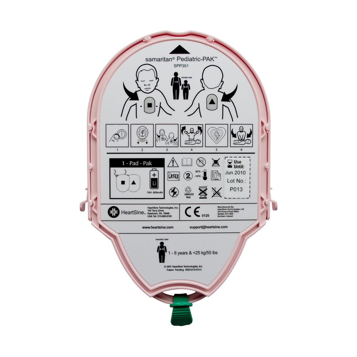 Elektrody bateria dla dzieci PEDI PAK do defibrylatora AED Samaritan PAD