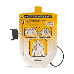 oryginalne elektrody dla dorosłych do defibrylatora aed defibtech lifeline aed samoprzylepne hydrożelowe
