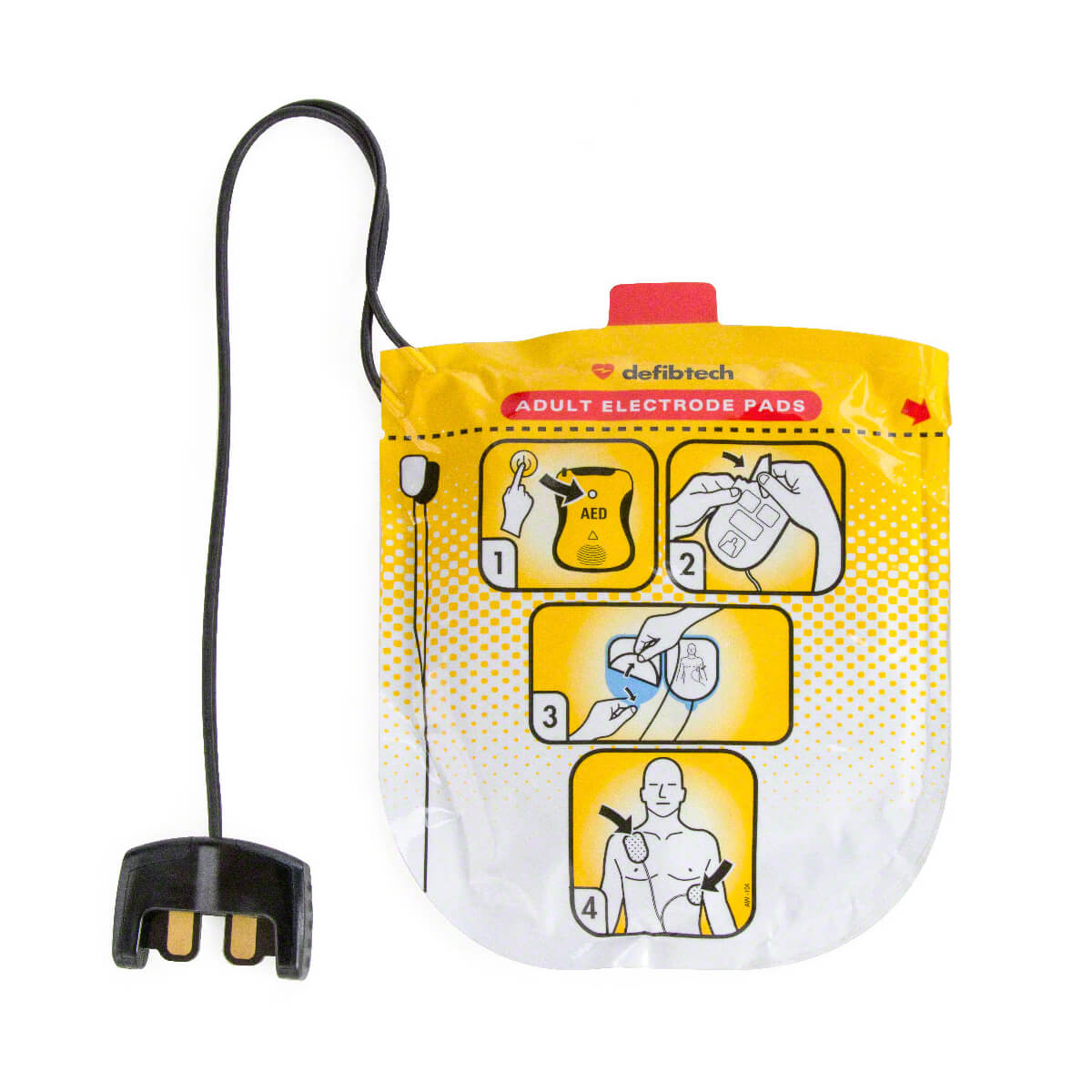 Elektrody dla doroslych do defibrylatora AED Defibtech Lifeline View AED