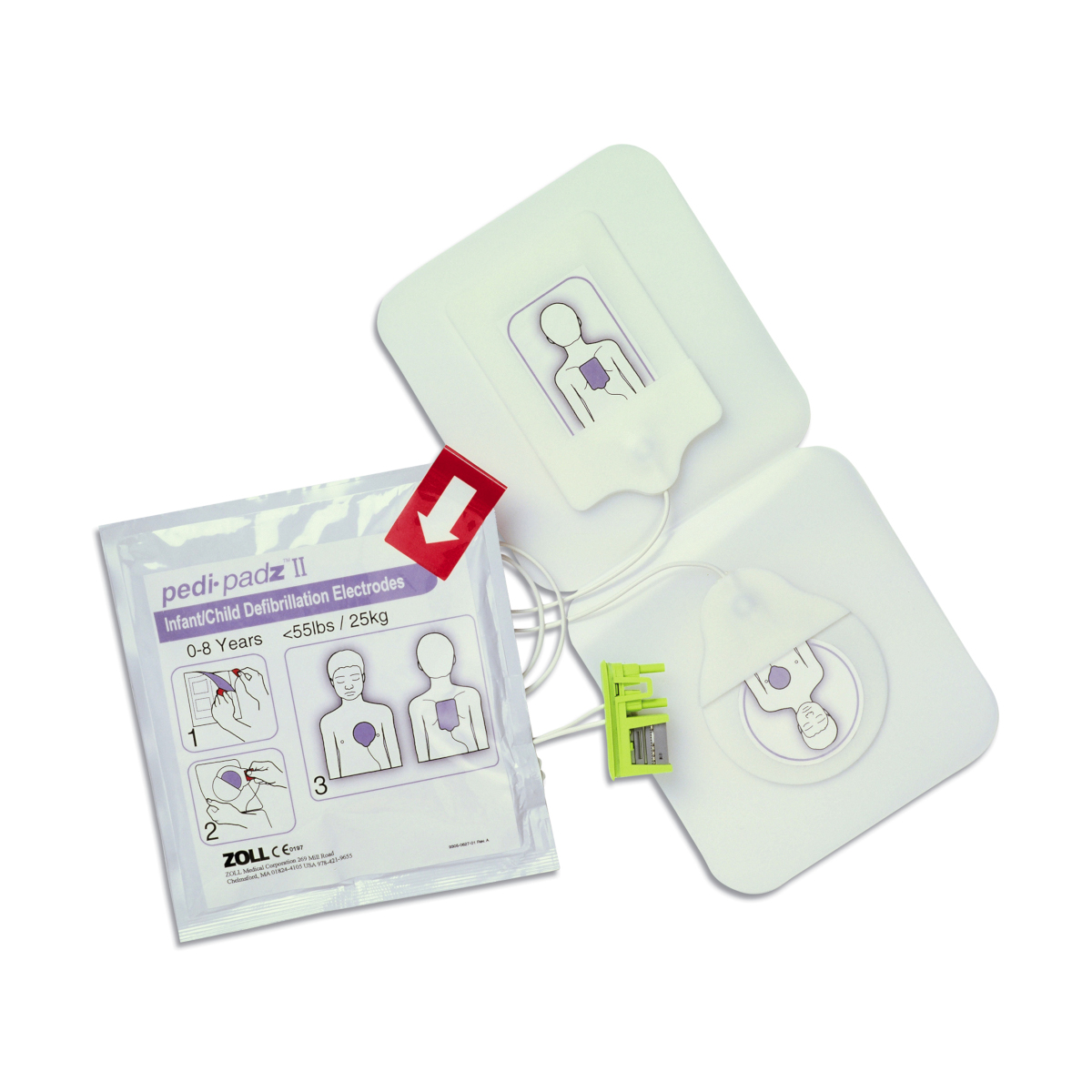 Elektrody dla dzieci Pedi Padz II do defibrylatora AED ZOLL AED Plus