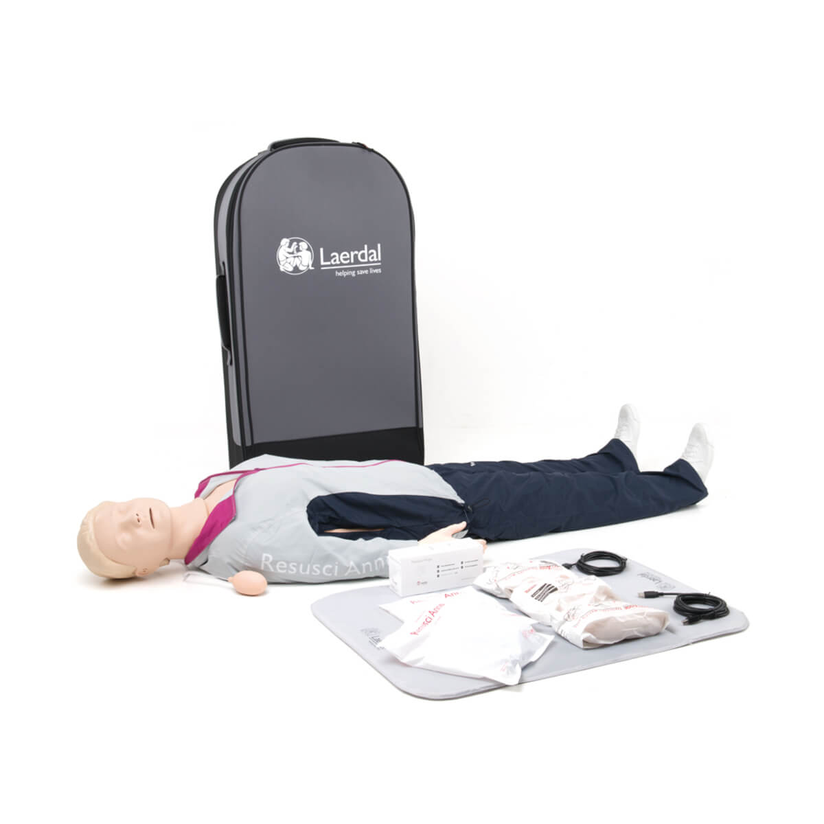 Fantom osoby doroslej Laerdal Resusci Anne QCPR cala postac