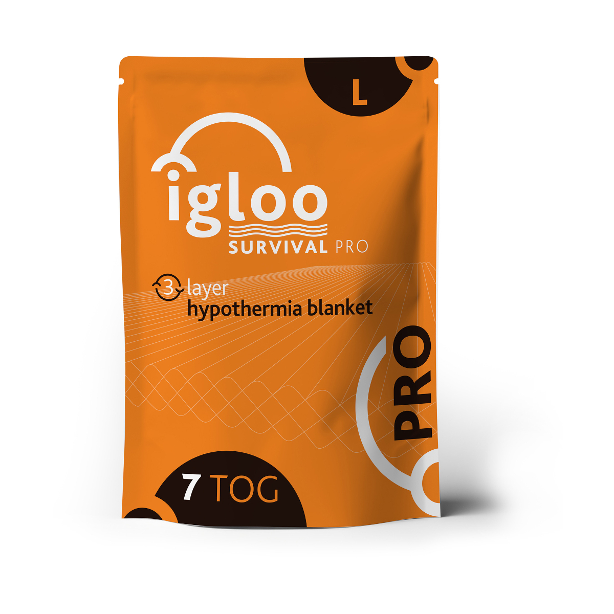 Koc termiczny IGLOO PRO Pomaranczowy roz. L