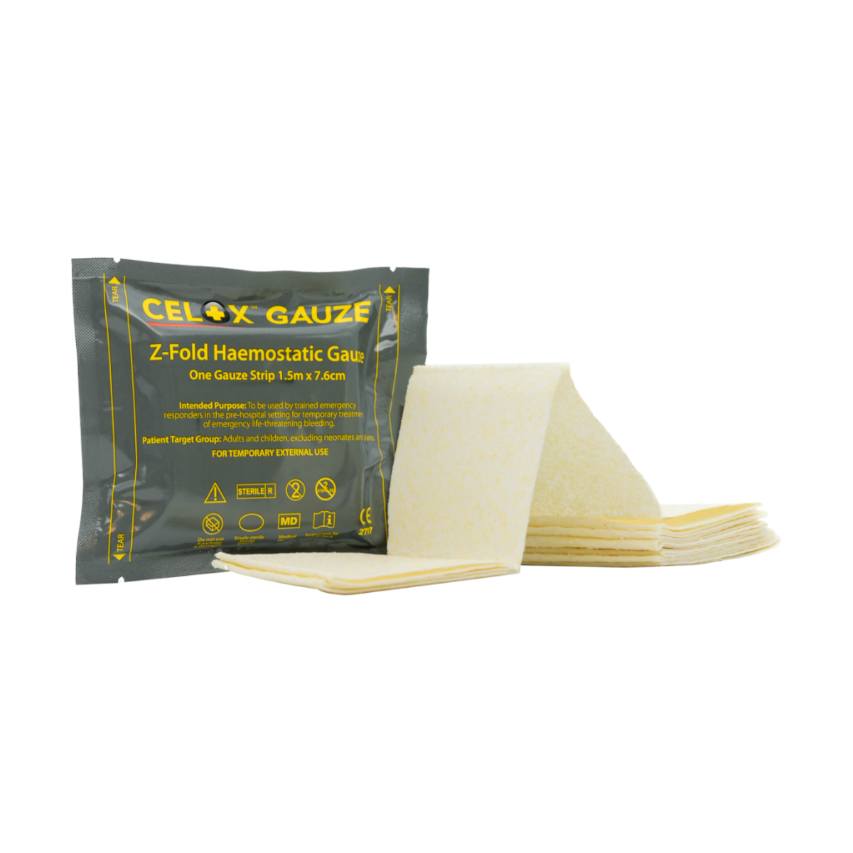 Opatrunek hemostatyczny Celox Gauze Z Fold