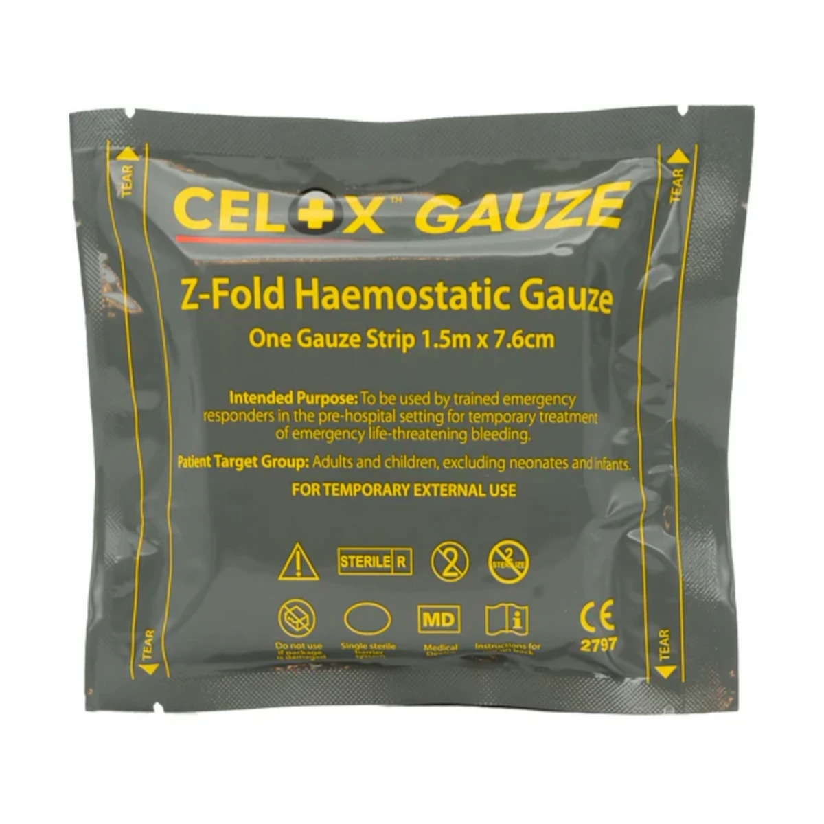 Opatrunek hemostatyczny Celox Gauze Z Fold
