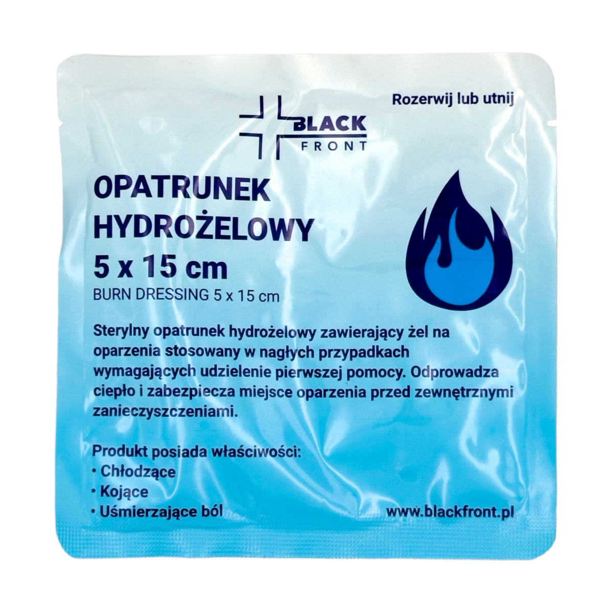 Opatrunek hydrozelowy Longbow 5 x 15 cm