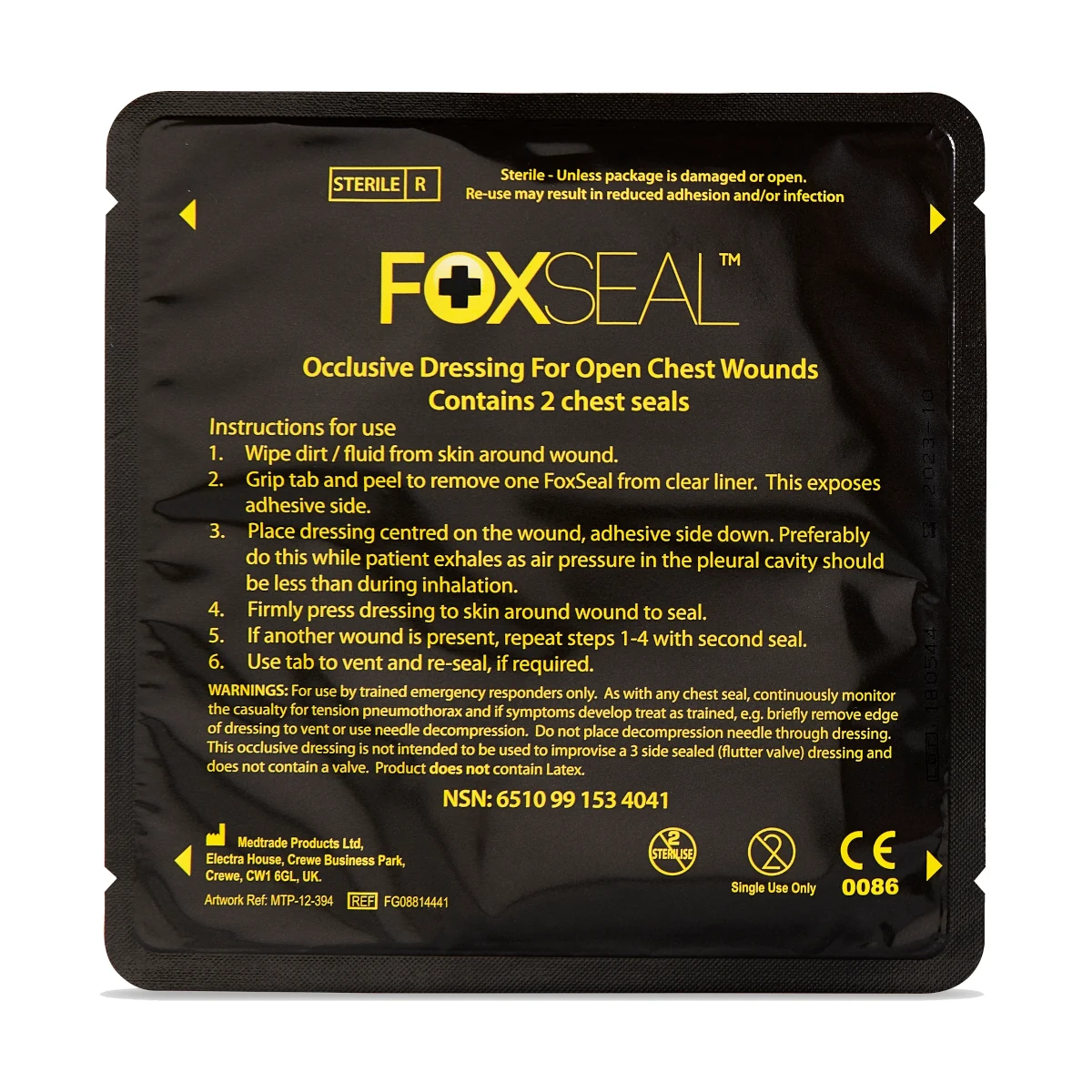 Opatrunek okluzyjny FoxSeal Occlusive