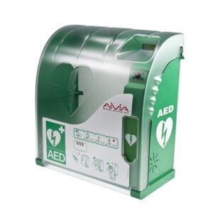 Szafka na aed aivia 300 alarm lan do zastosowań wewnętrznych – kapsuła ścienna z siecią LAN, AIVI@NET i alarmem