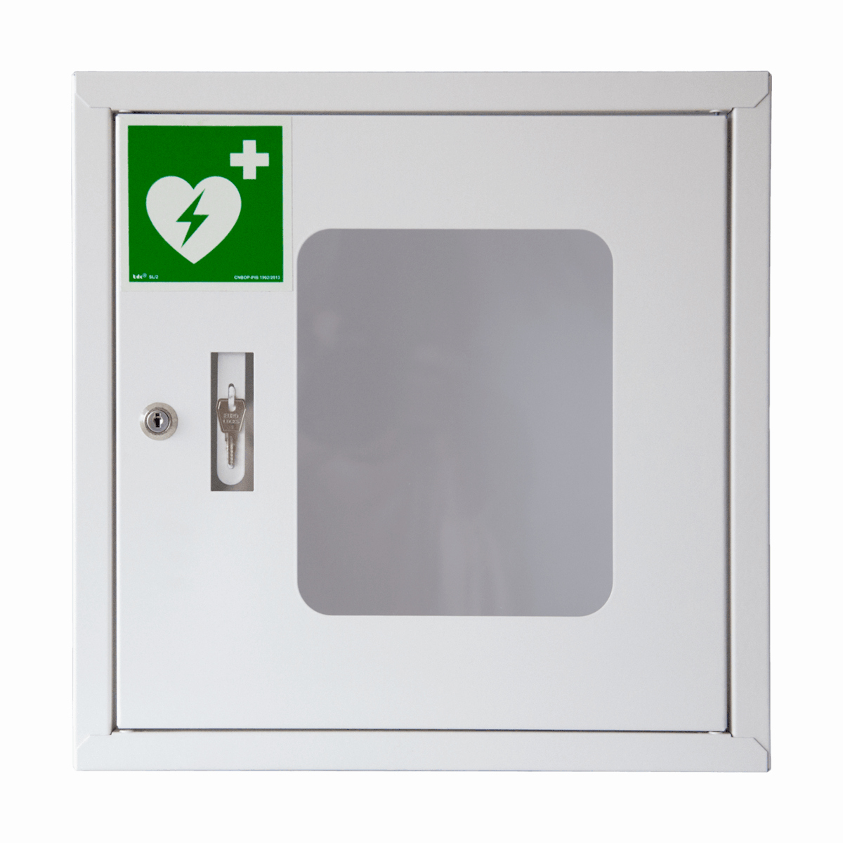 Szafka wewnetrzna metalowa na defibrylator AED 1