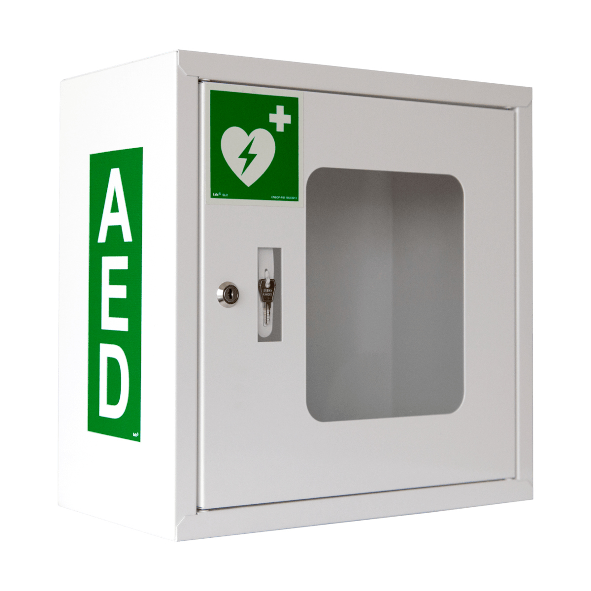 Szafka wewnetrzna metalowa na defibrylator AED