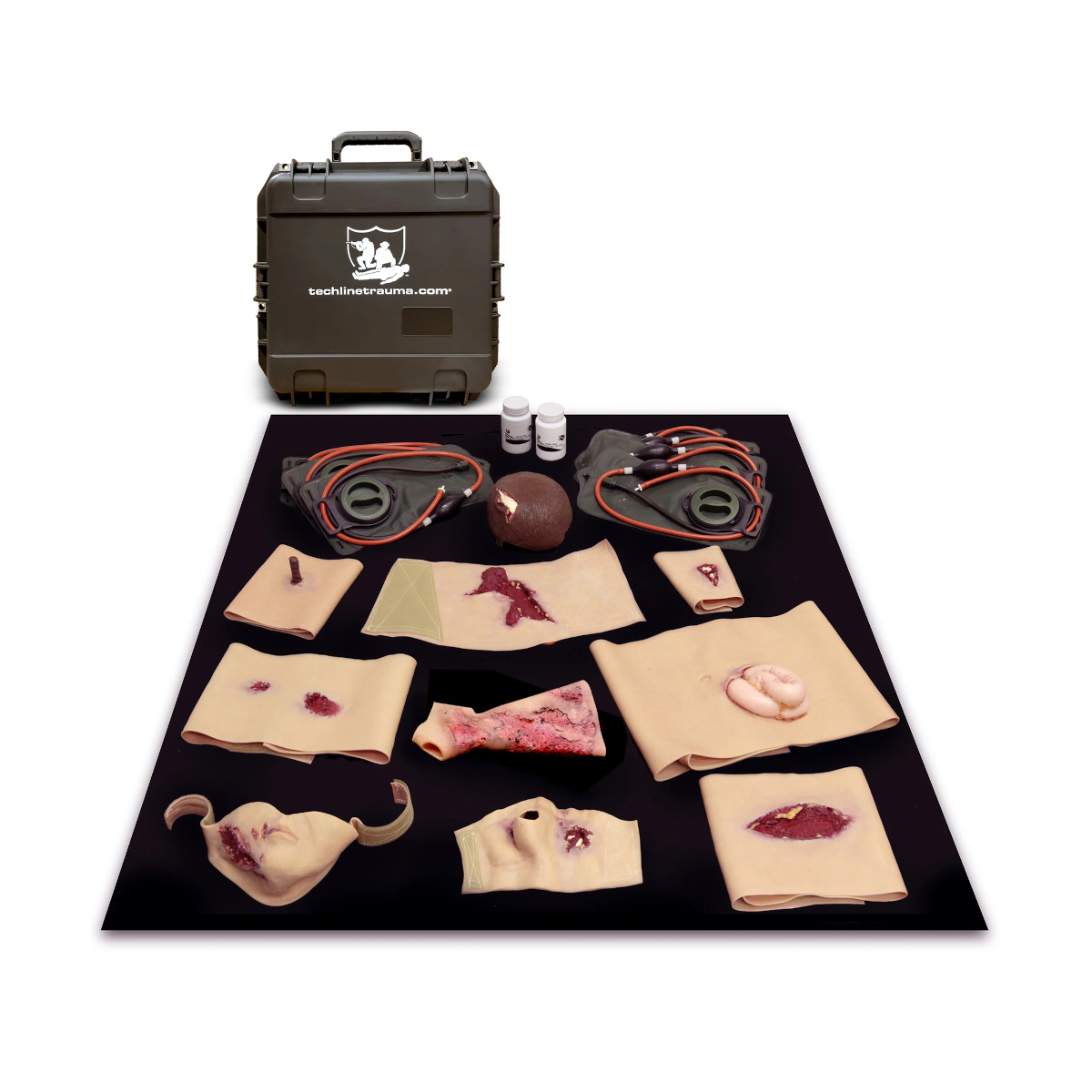 Zestaw do symulacji urazow Techline Deluxe Moulage Kit