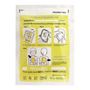 oryginalne elektrody dla dzieci cu medical nf1200 pediatryczne do defibrylatora ipad nf-1200